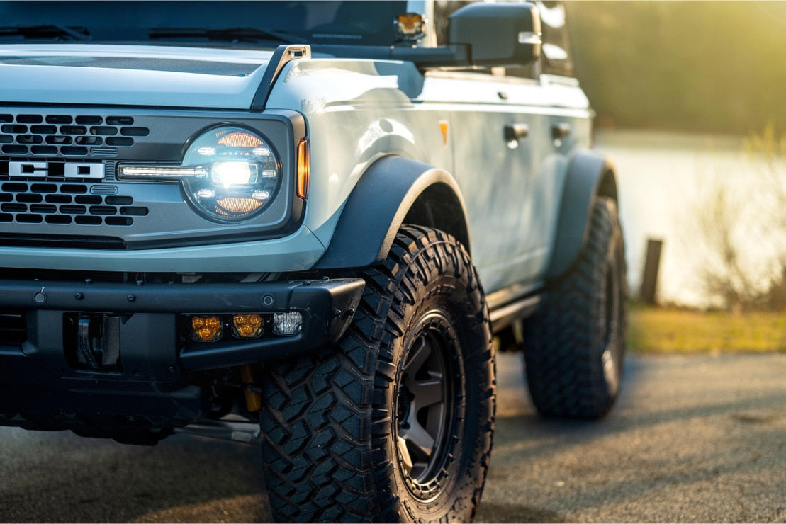 4Banger Led Fog Lights: Ford Bronco (21+) BRACKETS