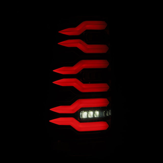 Feux arrière à DEL Alpha-Black pour Chevrolet Silverado 99-06 et GMC Sierra 99-06, série LUXX