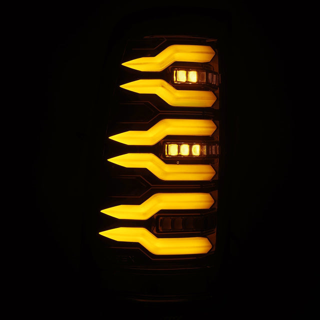 Feux arrière à DEL noirs pour Chevrolet Silverado et GMC Sierra LUXX-Series 99-06