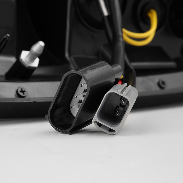 Feux arrière à LED noirs pour Ford Super Duty 99-16 / F150 97-03 série LUXX