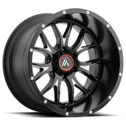 Asanti Off Road - AB807 CARBINE | 20X12 / -44 Offset / 5X127 Bolt Pattern | AB807-20125044NBM