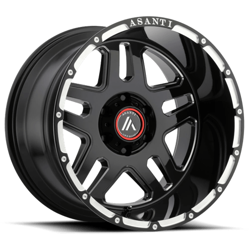 Asanti Off Road - AB809 ENFORCER | 22X10 / -18 Offset / 5X127 Bolt Pattern | AB809-22105018NGM