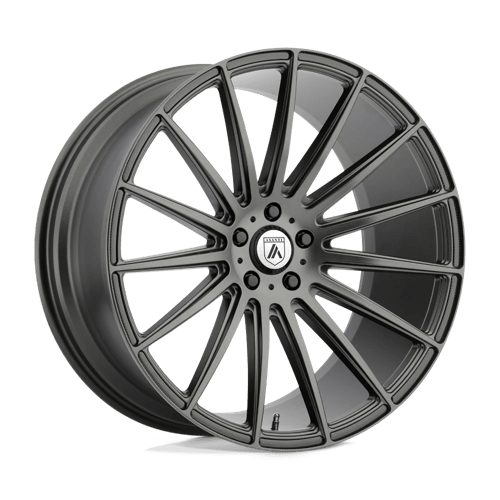 Noir Asanti - ABL-14 POLARIS | Modèle de boulon 20X9 / 15 Offset / 5X115 | ABL14-20901515MG