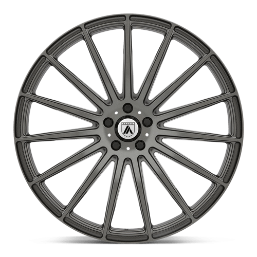 Noir Asanti - ABL-14 POLARIS | Modèle de boulon 20X9 / 15 Offset / 5X115 | ABL14-20901515MG