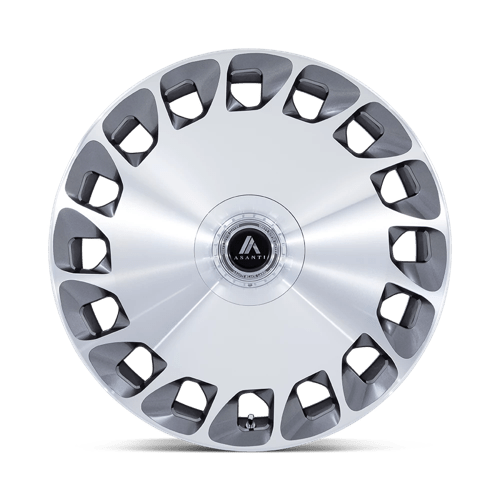 Asanti Black - AB045 ARISTOCRAT | Modèle de boulon 24X10 / 30 Offset / 6X135/6X139.7 | AB045AD24106D30