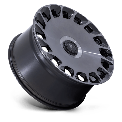 Asanti Black - AB045 ARISTOCRAT | Modèle de boulon 24X10 / 30 Offset / 6X135/6X139.7 | AB045BT24106D30