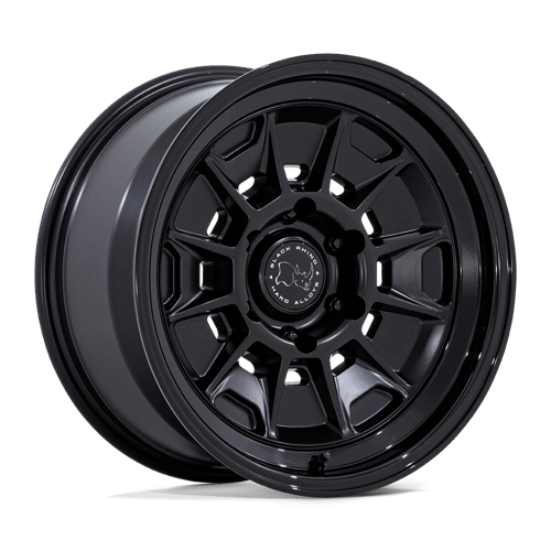Alliages durs Black Rhino - BR021 MONDO | Modèle de boulon 18X9 / 12 Offset / 6X139.7 | BR021MB18906812