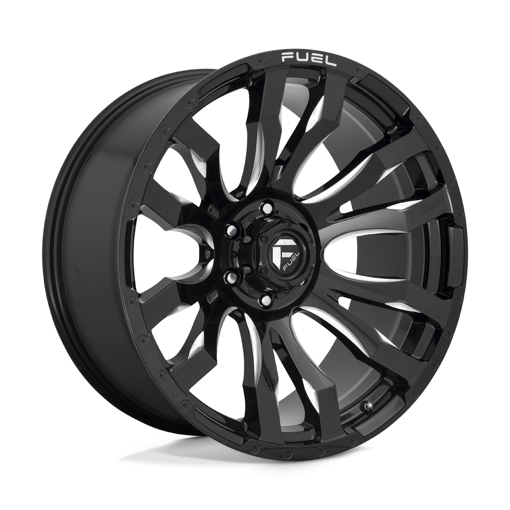 Fuel 1PC D673 Blitz 17x9 6x135 - Gloss Black Milled