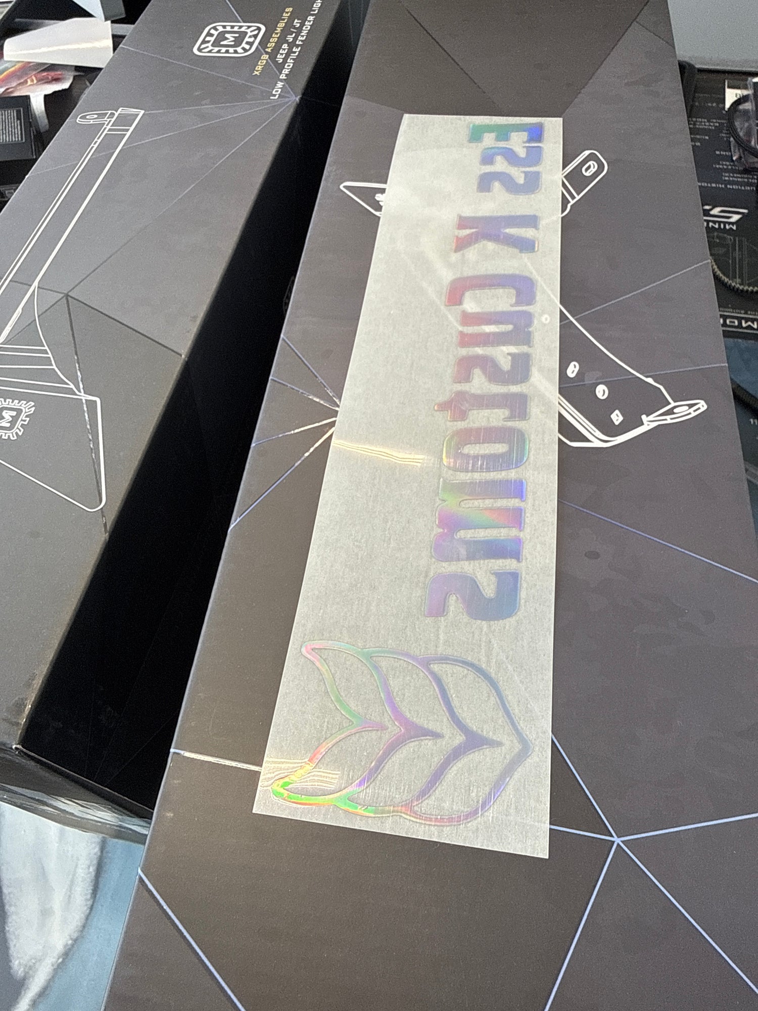 Ess K Customs Decal - Full Logo