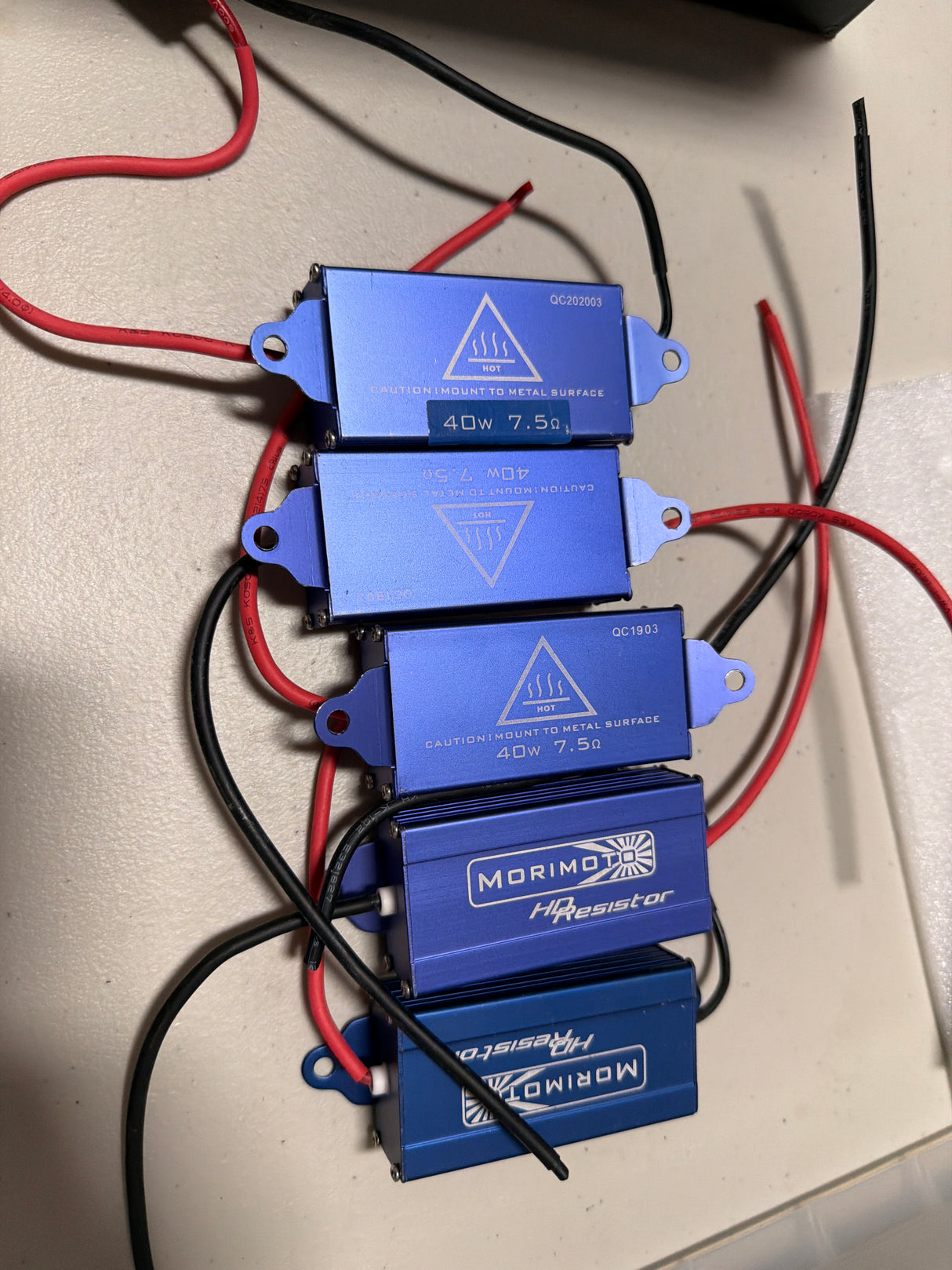 Lot of Morimoto resistors