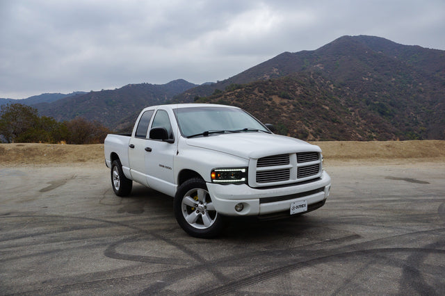 Phares à LED chromés pour Dodge Ram LUXX-Series 02-05