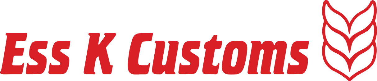 Ess K Customs Decal - Full Logo
