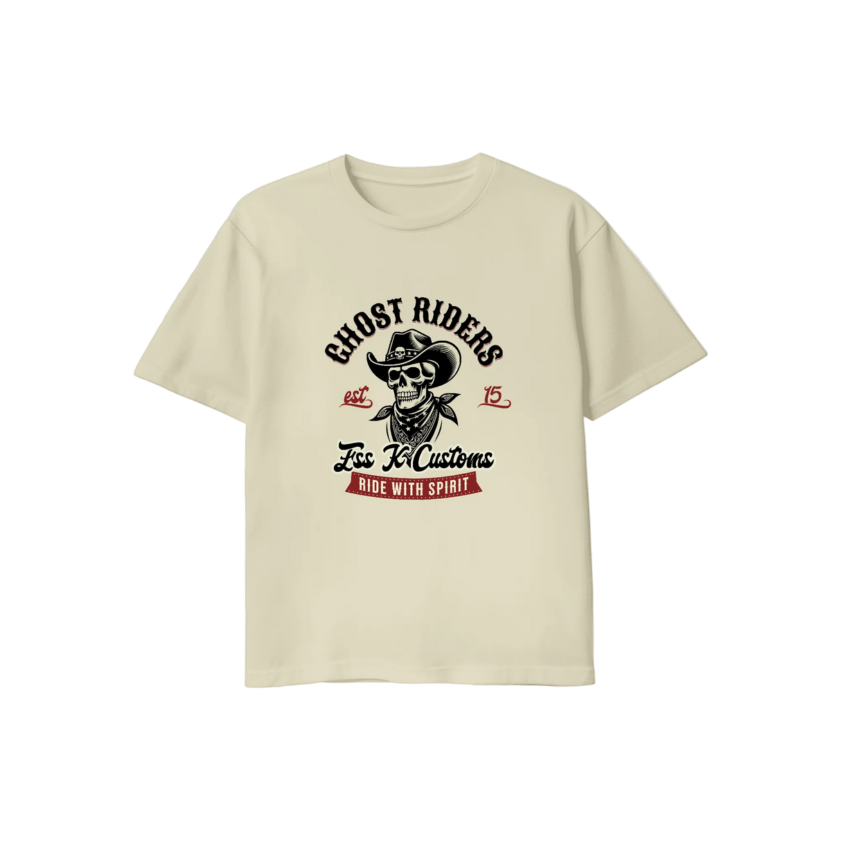 Ess K Customs - Ghost Rider Tee | Sand