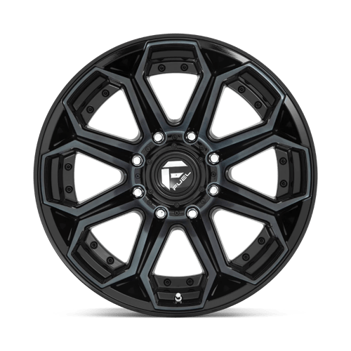Fuel 1PC - D704 SIEGE | 20X10 / -18 Offset / 8X180 Bolt Pattern | D70420001847