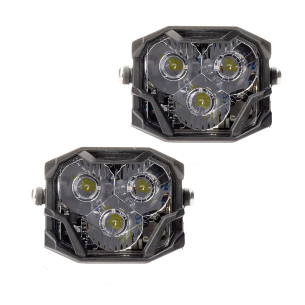 Paire de pods LED Morimoto 4Banger (universels)
