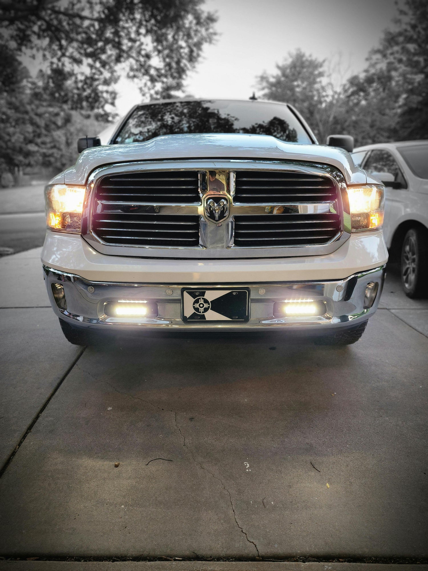 2013-2018 Dodge Ram Standard SAE/DOT LED Lightbar Kit