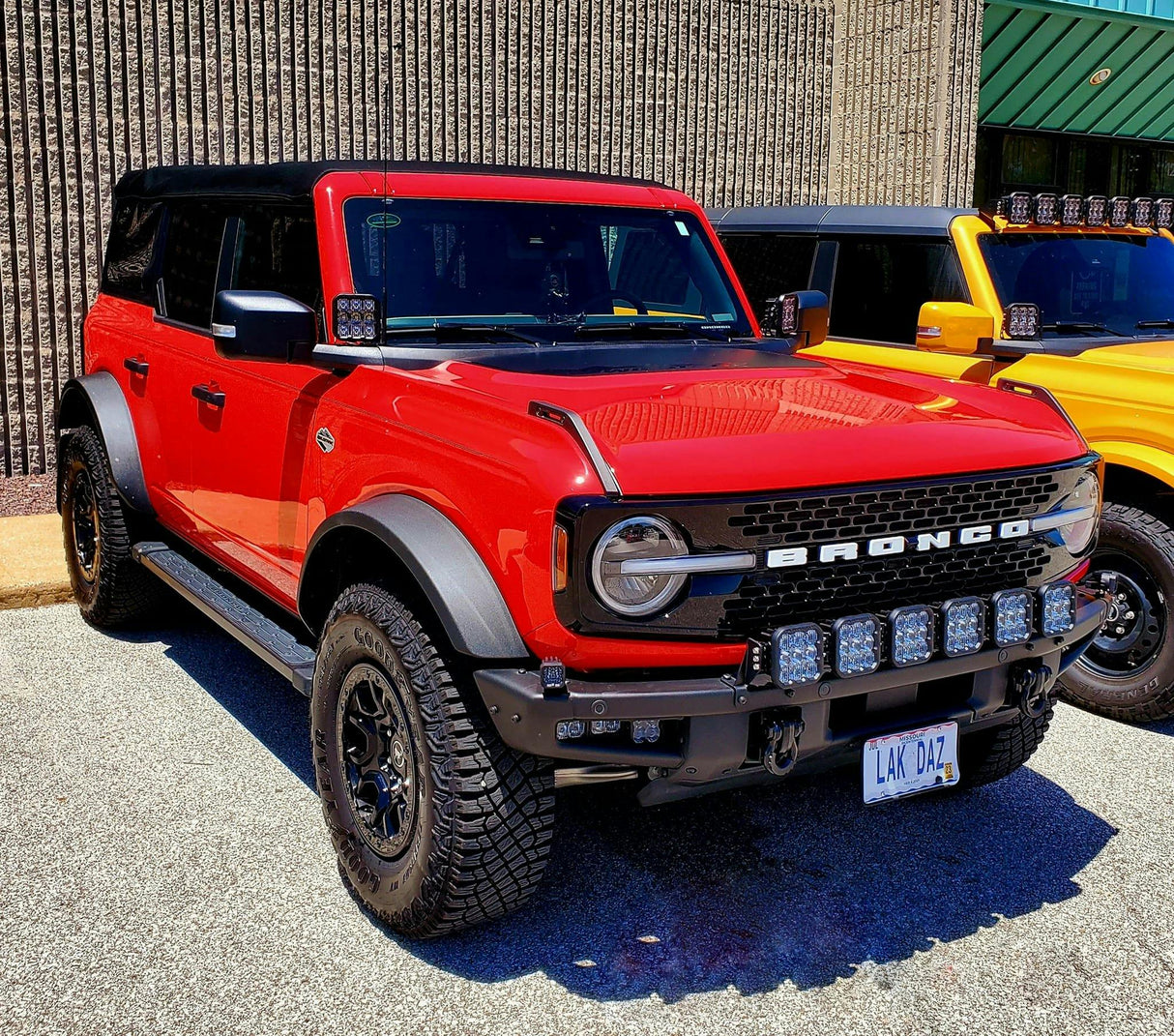 Kit de barres lumineuses CrossLink pour calandre SS5 pour Ford Bronco 2021-2025 (avec pare-chocs en acier)