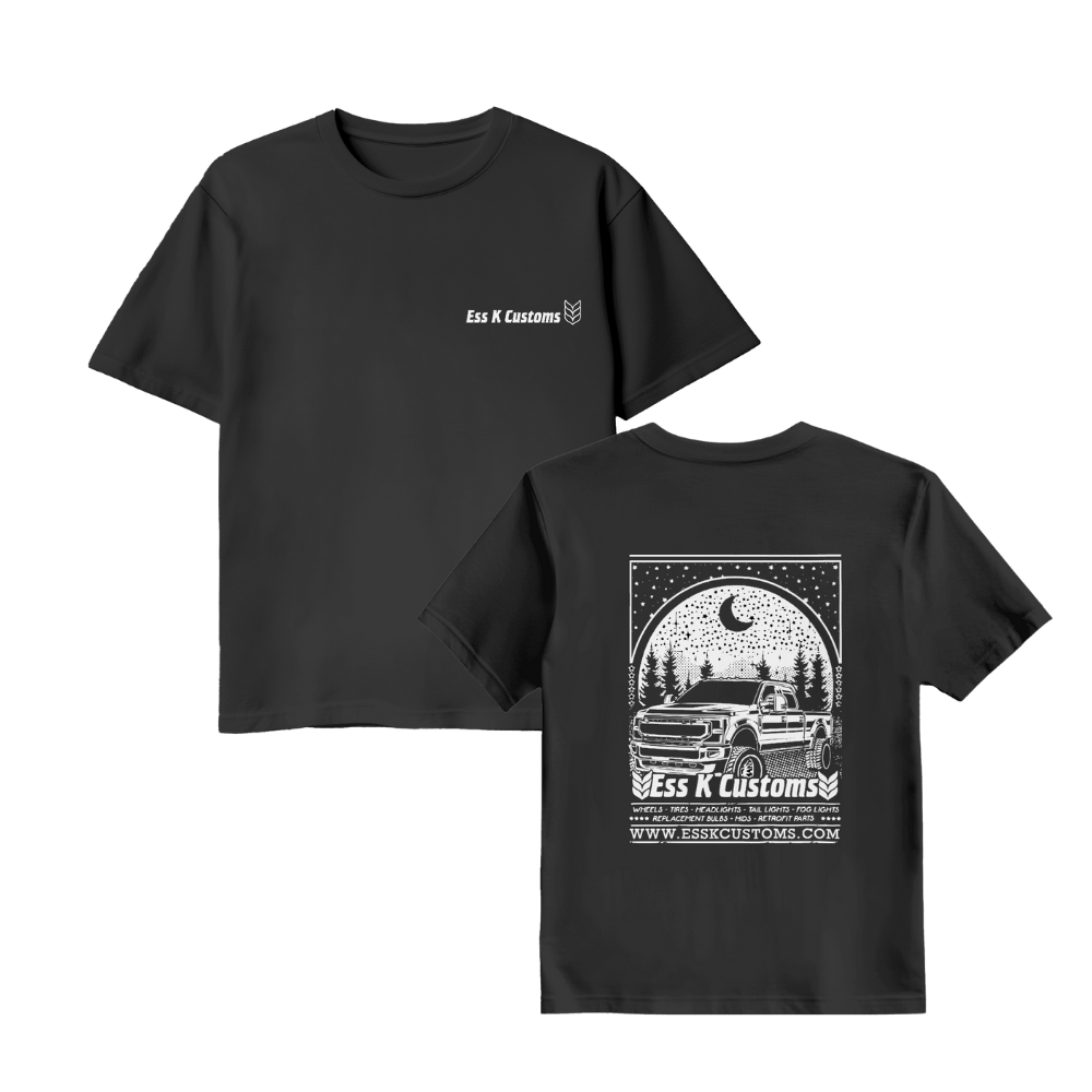 Ess K Customs - Starry Night Tee - Black