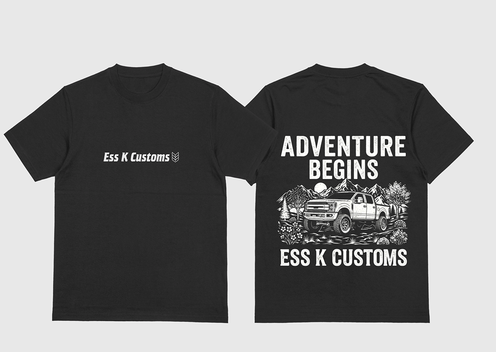 Ess K Customs - Limited Edition Spring Tee - Black
