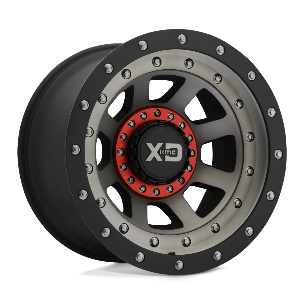 XD XD137 Fmj 17x9 6x135 / 6x139.7 - Satin Black w/ Dark Tint