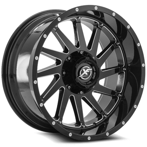 XF OFFROAD - XF-216 | 20x9 / 12 Offset / 5x139.7/5x150 Bolt Pattern | XF-21620905139715012GBML