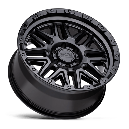 Alliages durs Black Rhino - ALAMO | Modèle de boulon 18X9 / -18 Offset / 8X170 | 1890ALA-88170M25