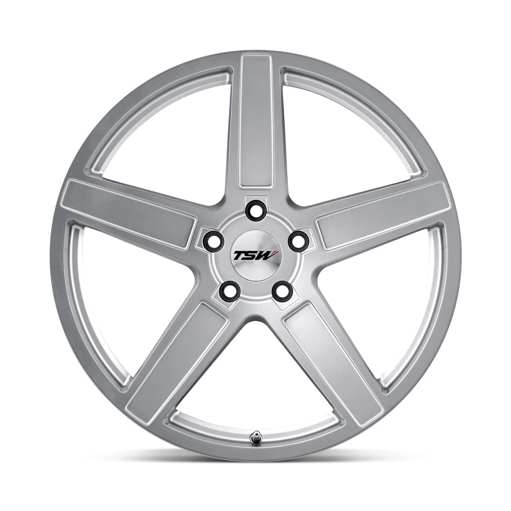 TSW Ascent 17x8 5x120 - Matte Titanium Silver