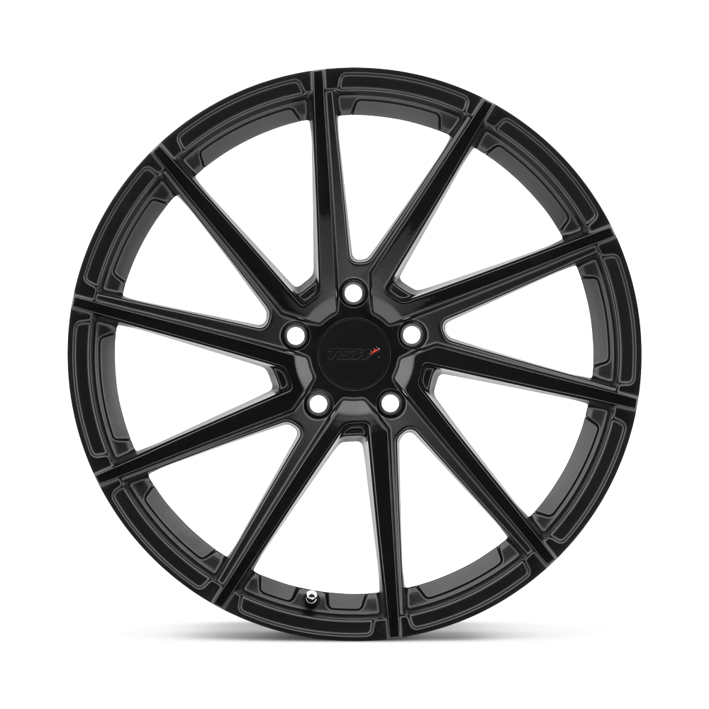 TSW Watkins 19x8.5 5x112 - Double Black - M-blk w/ G-blk