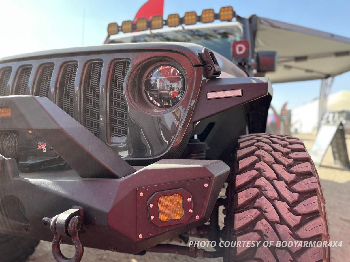 SS3 SAE Yellow Pro Flush Mount LED Pod (one)