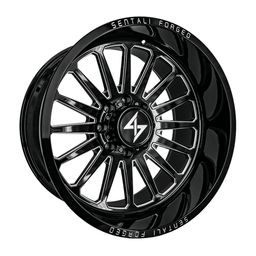 Sentali Forged - SF-2 | 24x14 / -76 Offset / 5x127 Modèle de boulon | SF224145176BM