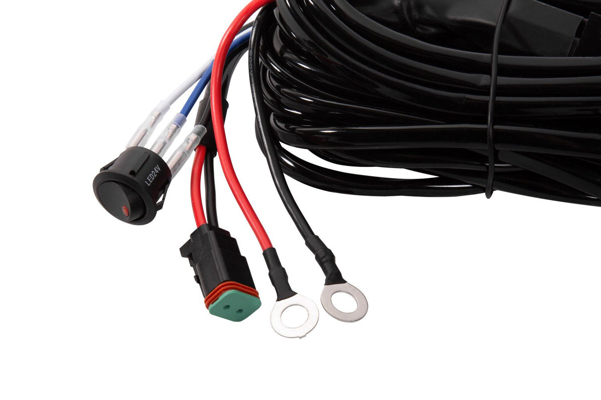 Heavy Duty Single Output 2-Pin Offroad Wiring Harness