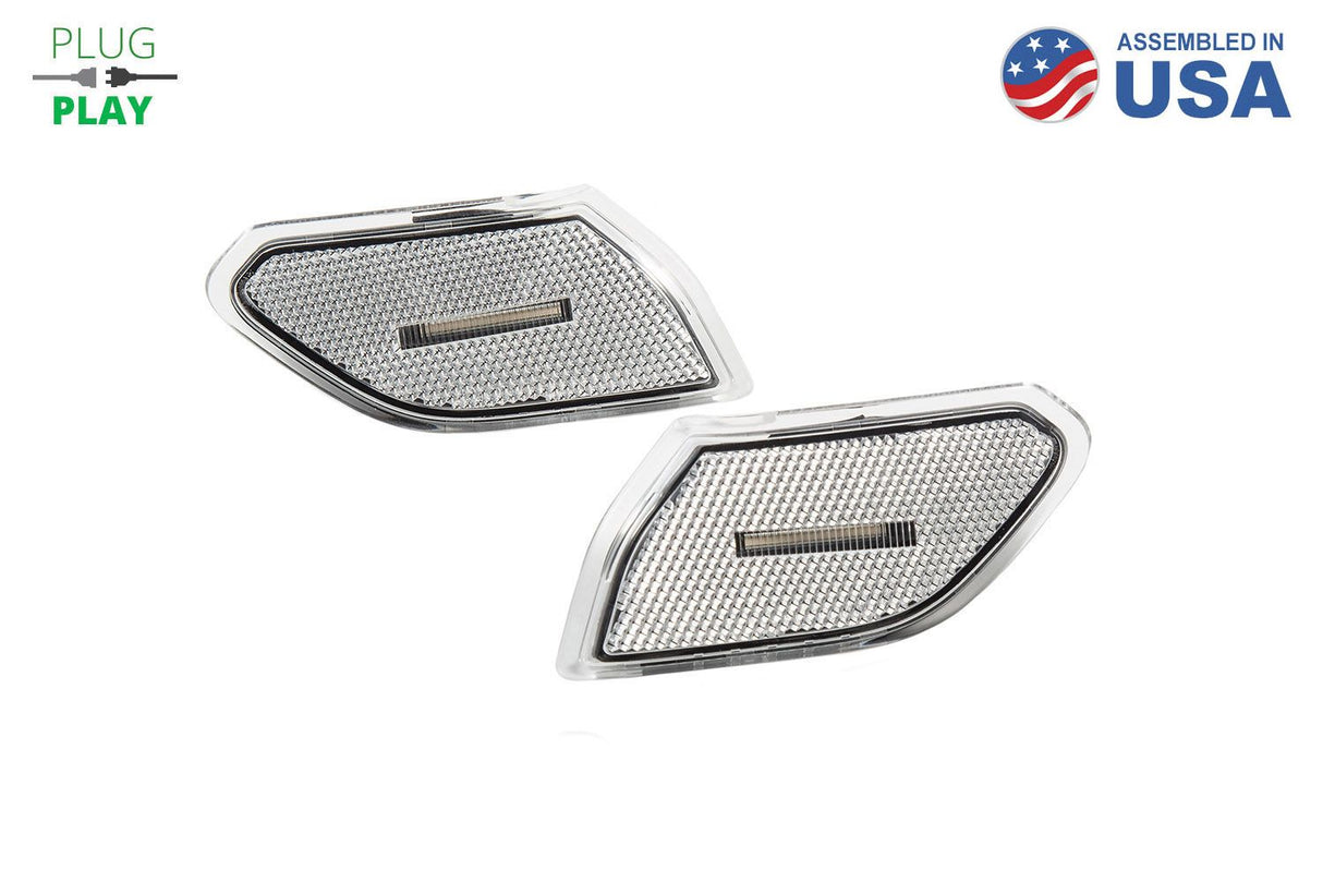 LED Sidemarkers for 2018-2025 Jeep JL Wrangler (pair)