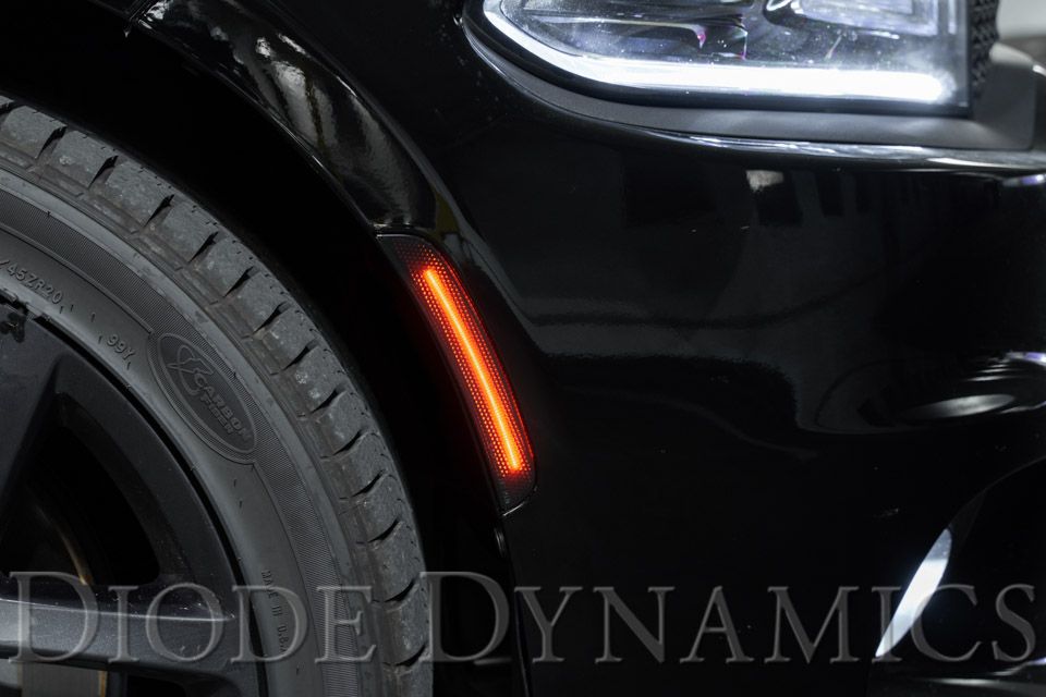 Feux de position latéraux à LED pour Dodge Charger 2015-2023 (ensemble)