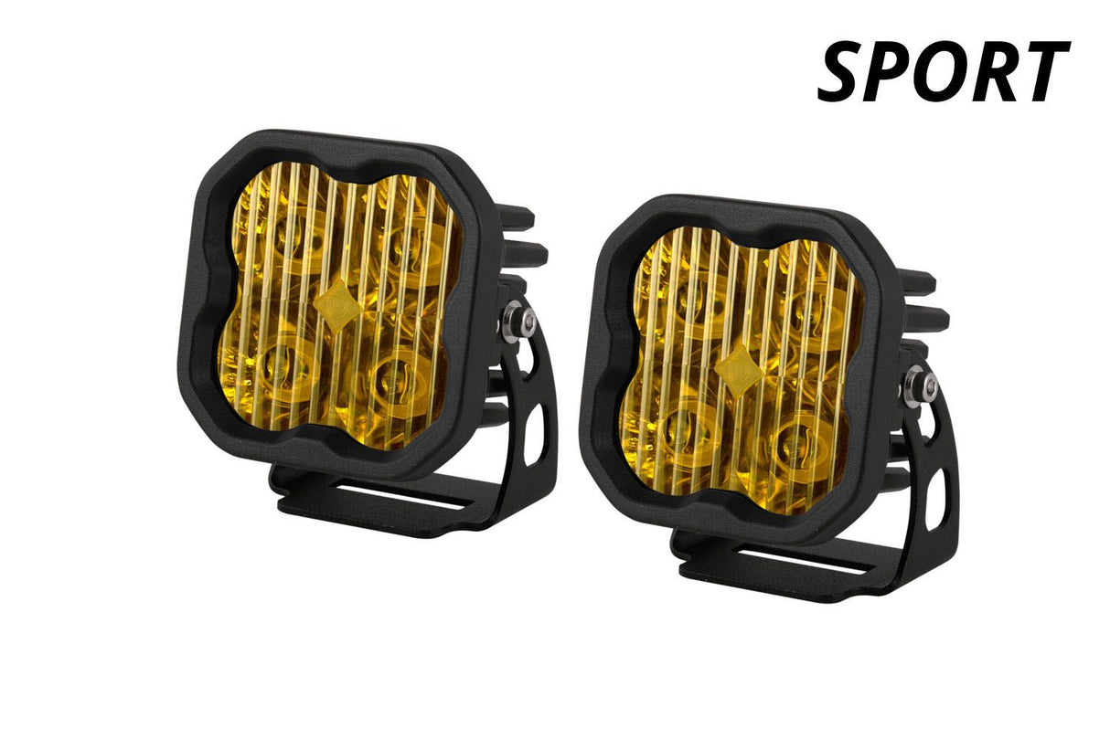 SS3 SAE Yellow Sport LED Pod (pair)