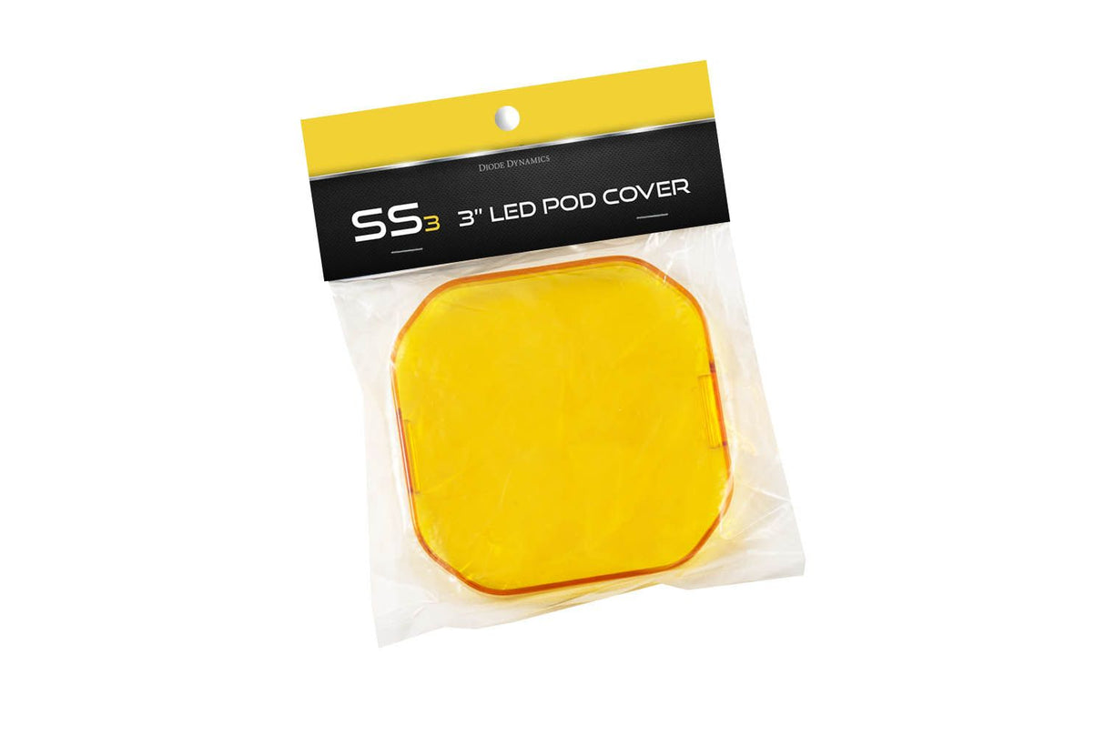 SS3 LED Pod Cover, Yellow (one)