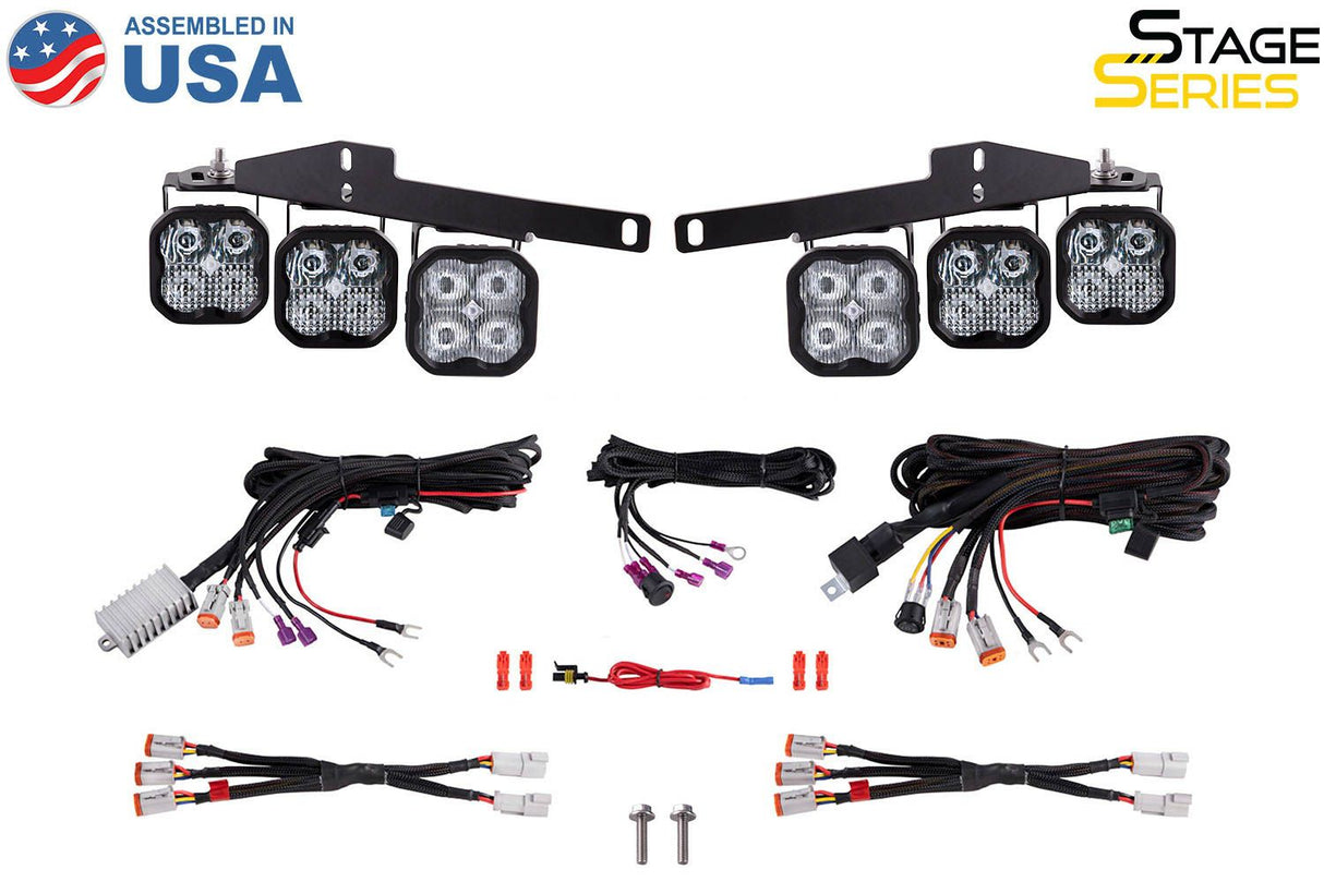 SS3 LED Fog Light Kit for 2017-2020 Ford Raptor