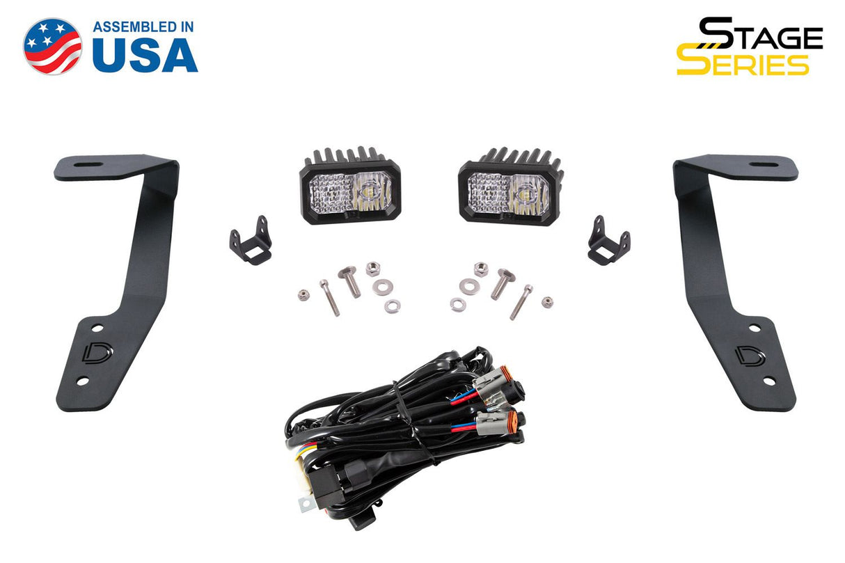 Stage Series Backlit Ditch Light Kit for 2022-2025 Subaru WRX