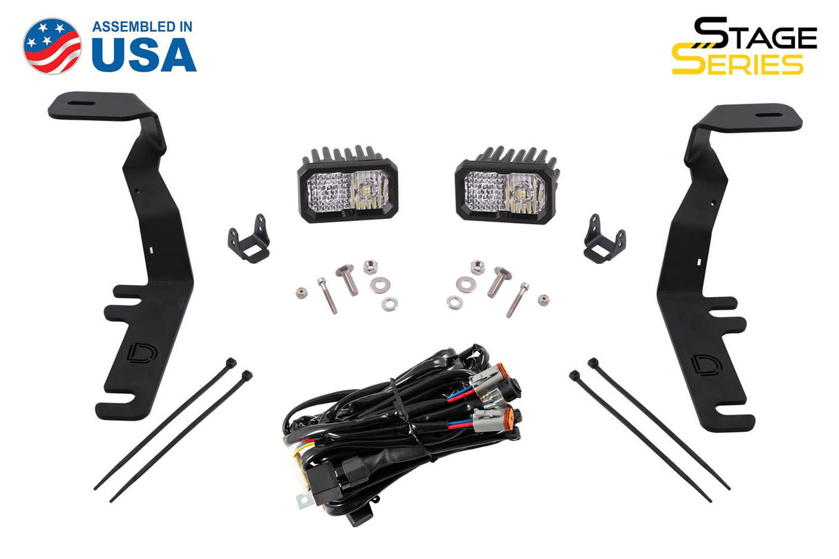 Stage Series Backlit Ditch Light Kit for 2015-2020 Ford F-150