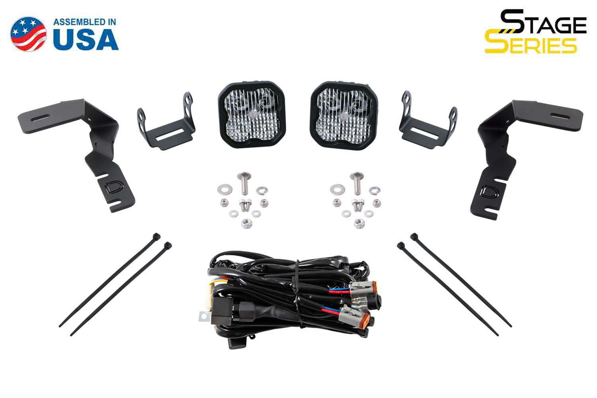 Stage Series Backlit Ditch Light Kit for 2019-2023 Ford Ranger