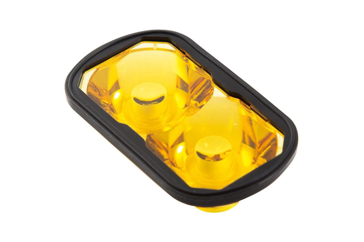 Yellow Lens for C2 1.0 LED Pods (one)