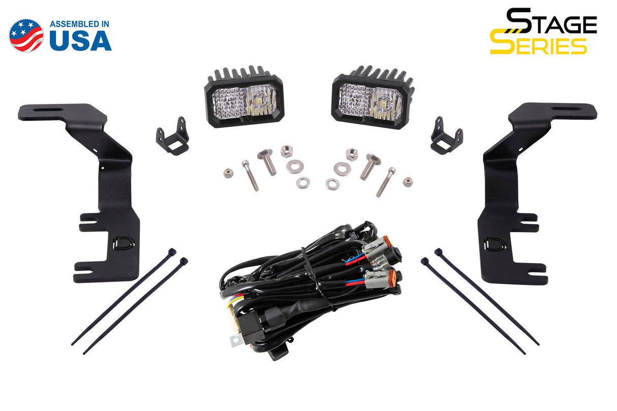 Kit de feux de fossé rétroéclairés Stage Series pour GMC Canyon 2015-2022