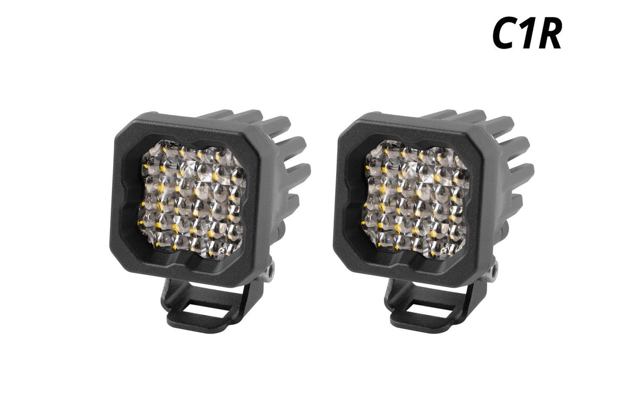 Stage Series C1R White Flood Standard LED Pod (pair)