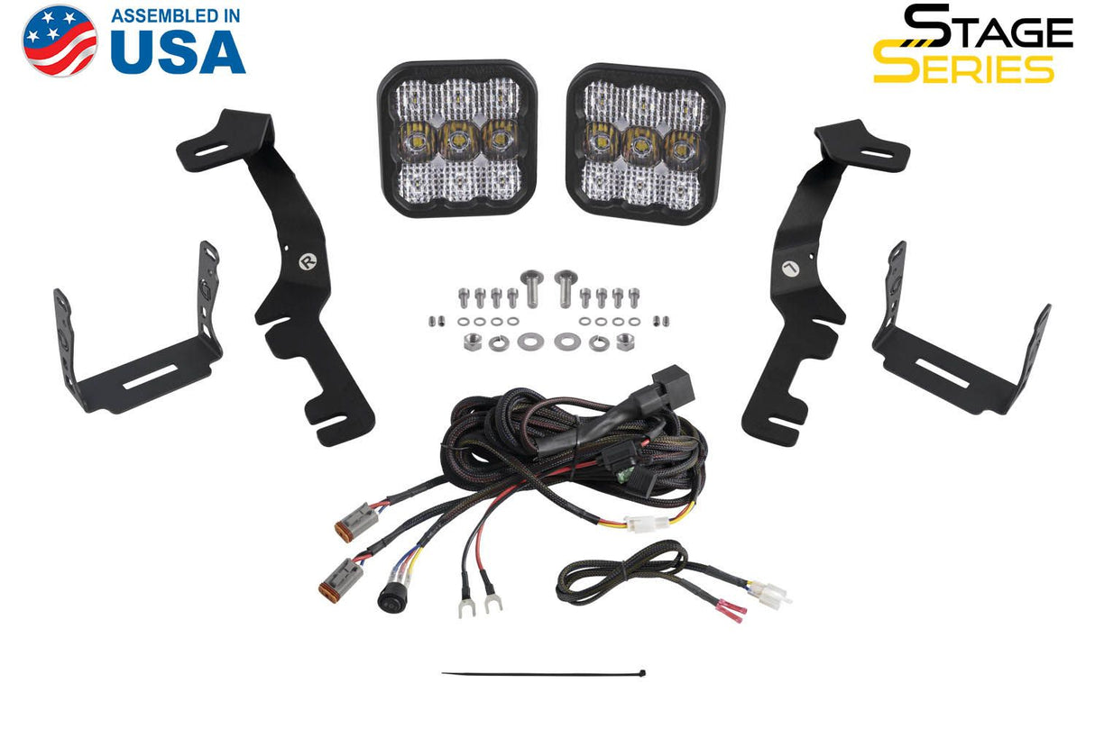 Stage Series Backlit Ditch Light Kit for 2019-2024 Ram 1500