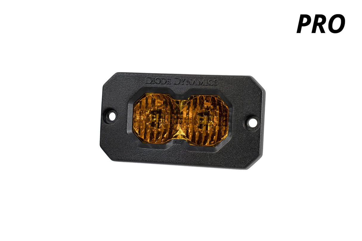 C2 2.0 Yellow Pro Flush Mount LED Pod (one)