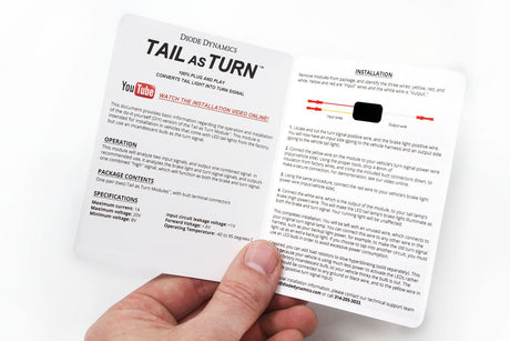 Tail as Turn Module, DIY