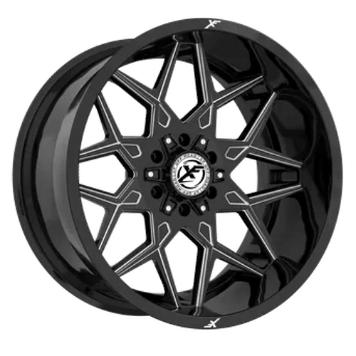 XF OFFROAD - XF-238 | 20x10 / -12 Offset / 5x127/5x139.7 Modèle de boulon | XF-238201051271397-12GBML