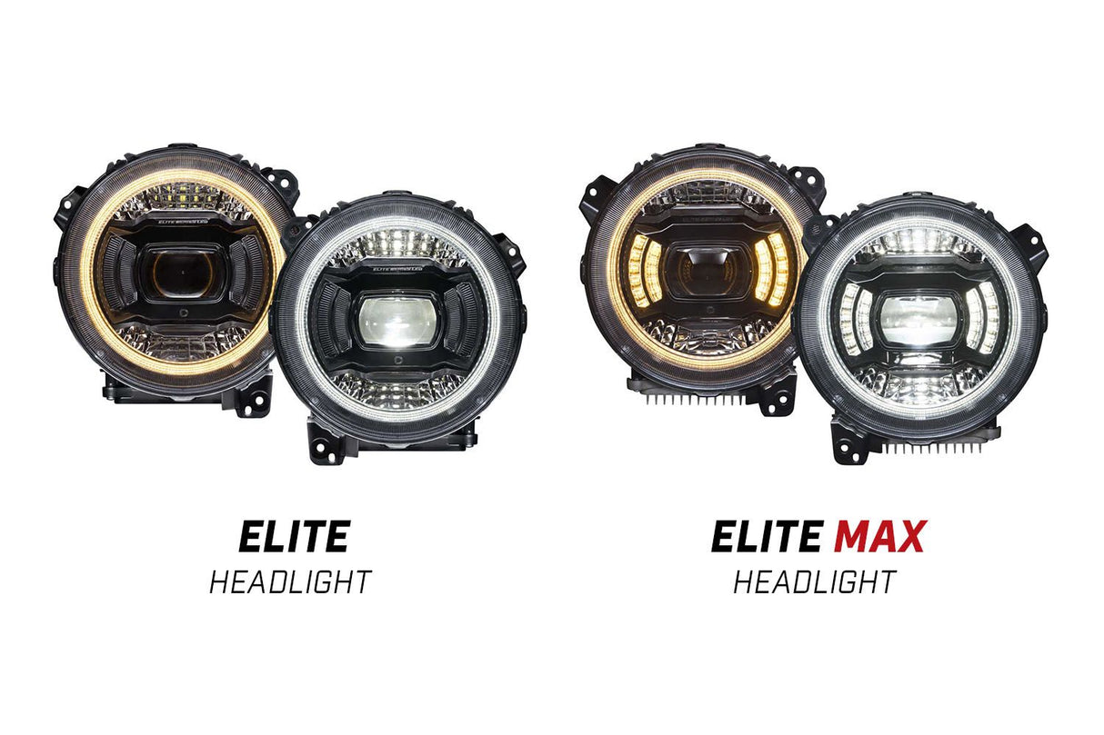 Elite LED Headlights for 2020-2025 Jeep Gladiator