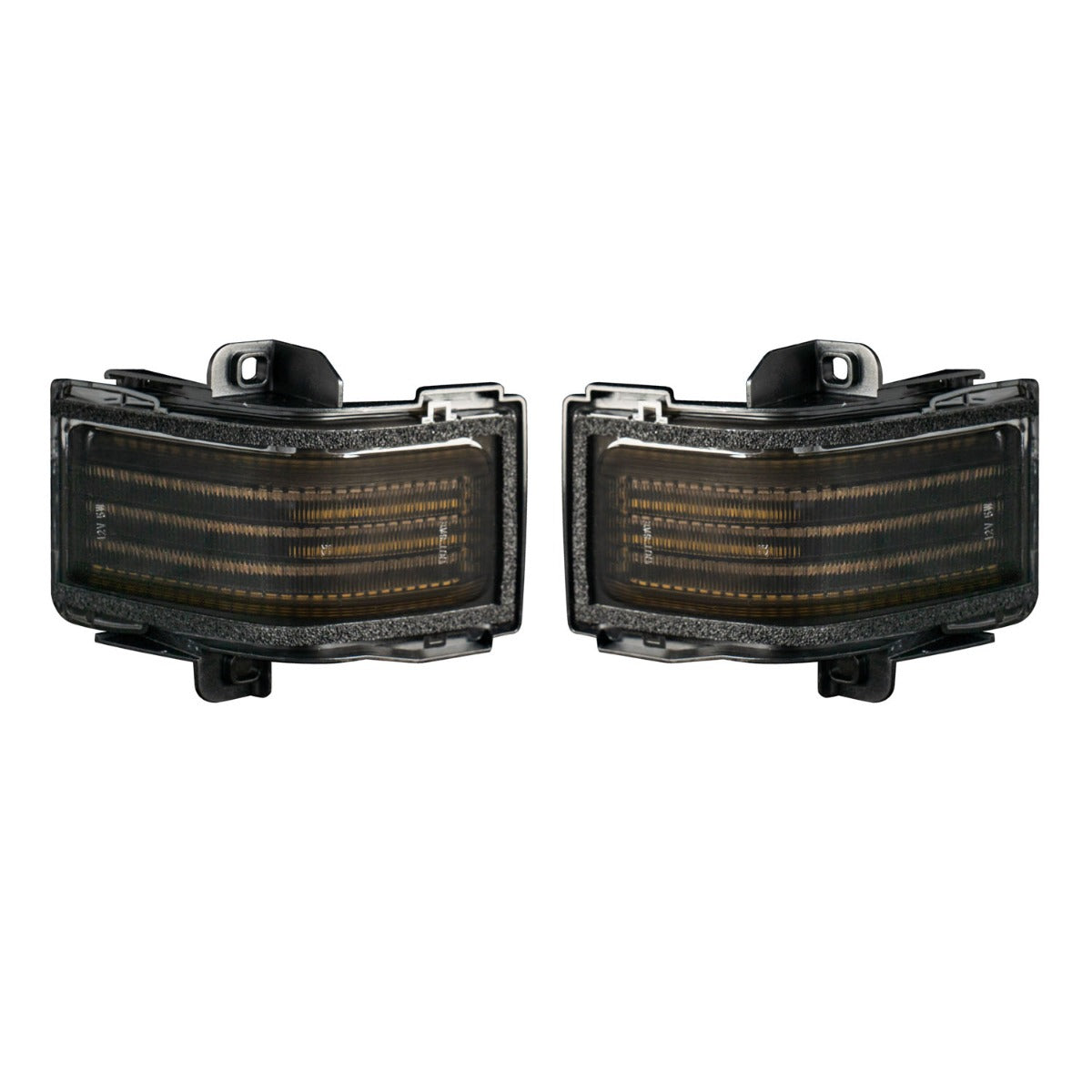 2017-2022 Ford Super Duty LED Mirror Lights (pair), Smoked