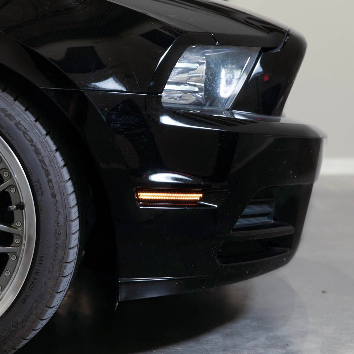 2010-2014 Ford Mustang LED Sidemarkers (set), Smoked