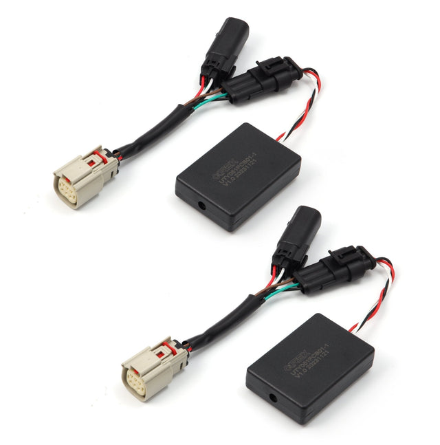 For 16-18 Silverado 1500 / 17-19 Silverado 2500HD/3500HD/ 17-19 GMC Sierra 1500/2500/3500 with stock LED tail lights to AlphaRex LUXX-Series Tail Lights Converters